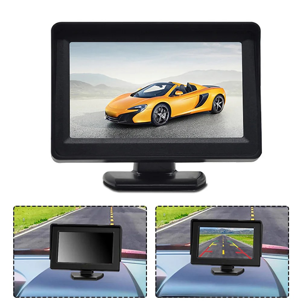ABS DC TFT LCD ̷  ڵ Ĺ ī޶   ý ŰƮ, ī޶  ڵ ׼, 9V-36V, 4.3 ġ