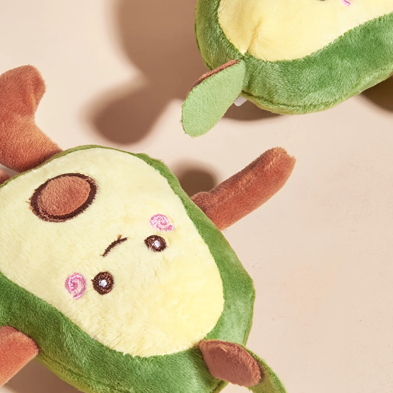 1 cartoon avocado shaped pet plush toy for dogs to interact and play in daily life 5