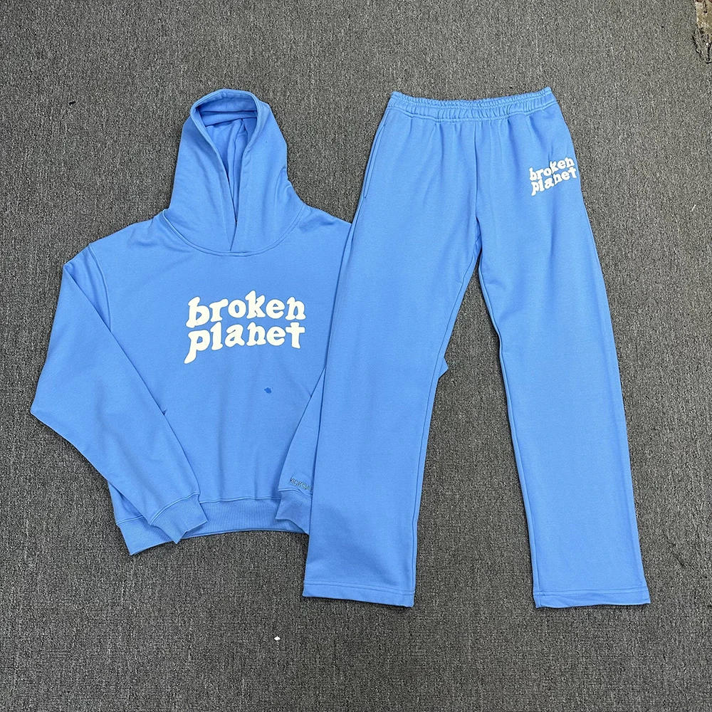 

Broken Planet Foam Ropa Hombre Sudaderas Pullover Hoodies for Men and Women Stranger Things Baggy Y2k Hooded Sweatshirt Oversize