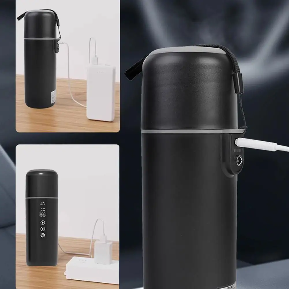 Stainless Steel Car Electric Kettle with Smart Temperature Control