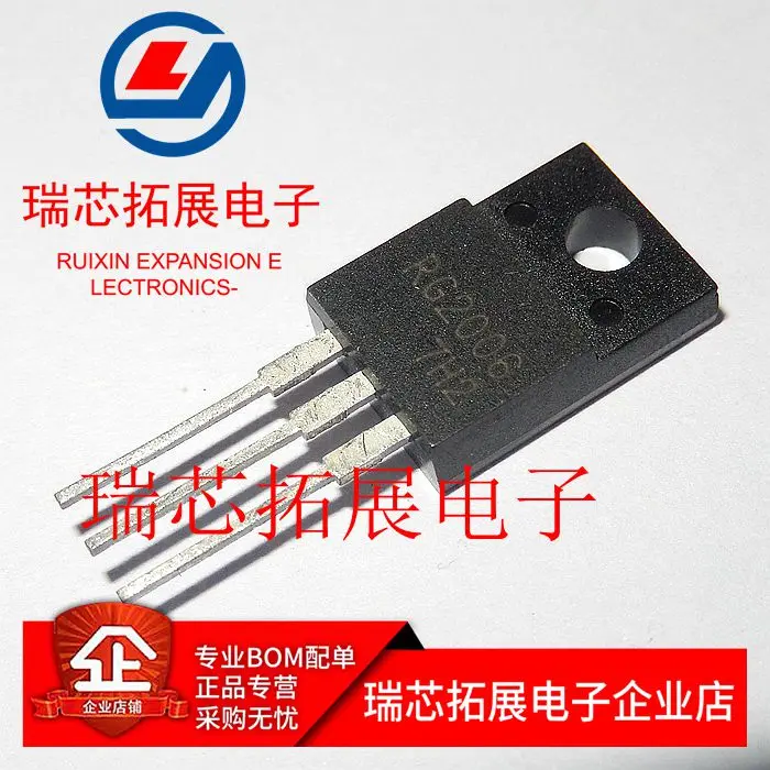

30pcs original new RG2006 20A 600V fast recovery diode TO-220F