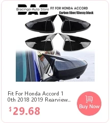 Bracingo für Honda Accord Sedan 2003–2007, Seitenflügel-Spiegelabdeckung, schwarz, asiatisches Modell, Rückspiegelkappe, Ersatzzubehör – Detail 6