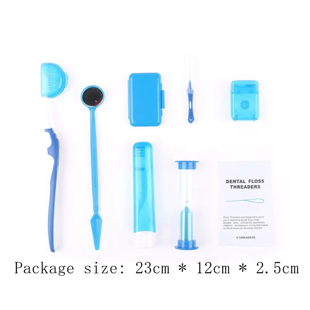 Orthodontics Portable Whitening Tool Soft Toothbrush Dental Teeth Orthodontic Kits Interdental Brush Oral Cleaning Care