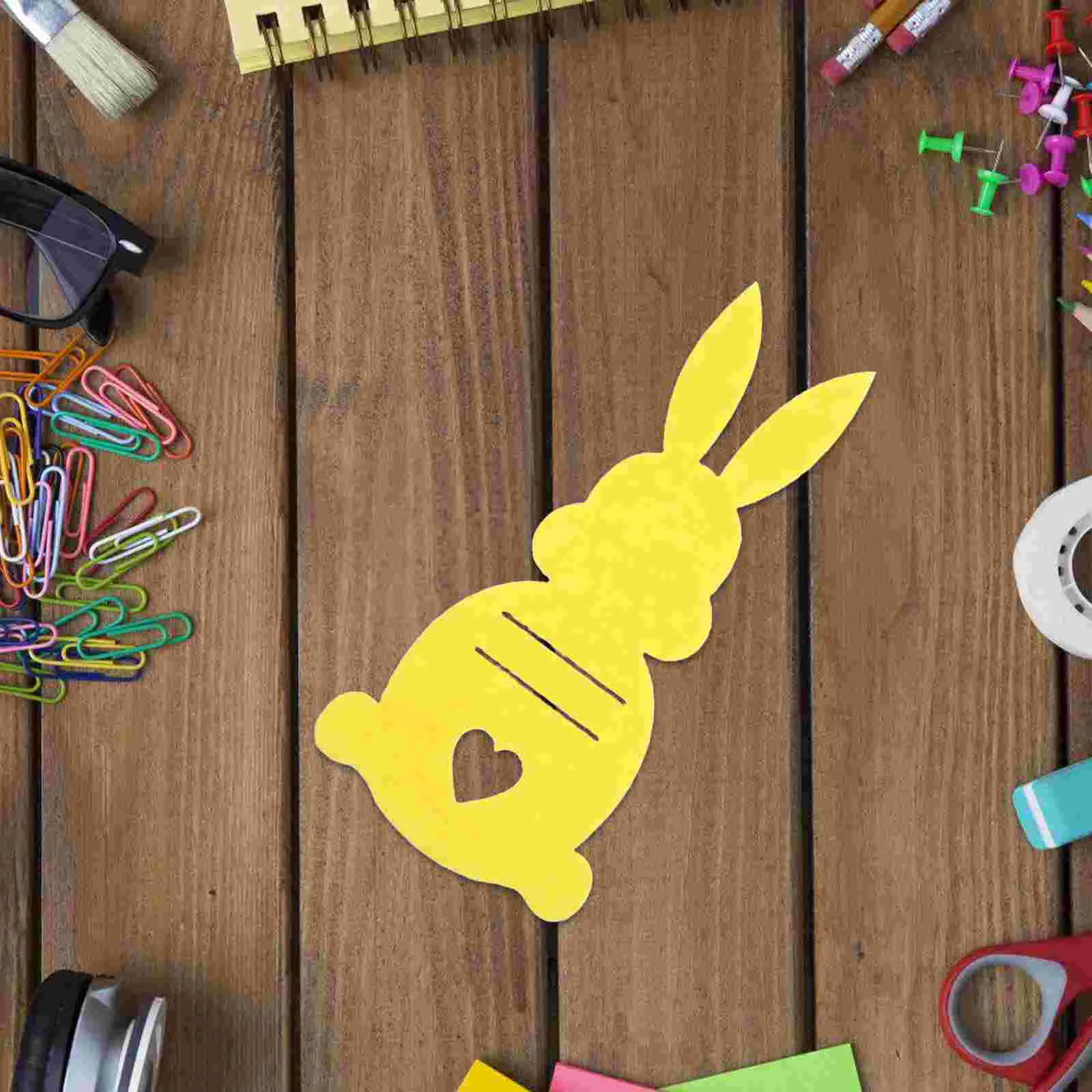 10 Pcs Carrot Shape Treat Bags Rabbit Change Holder Easter Bunny Tableware Birthday Decoration Holders