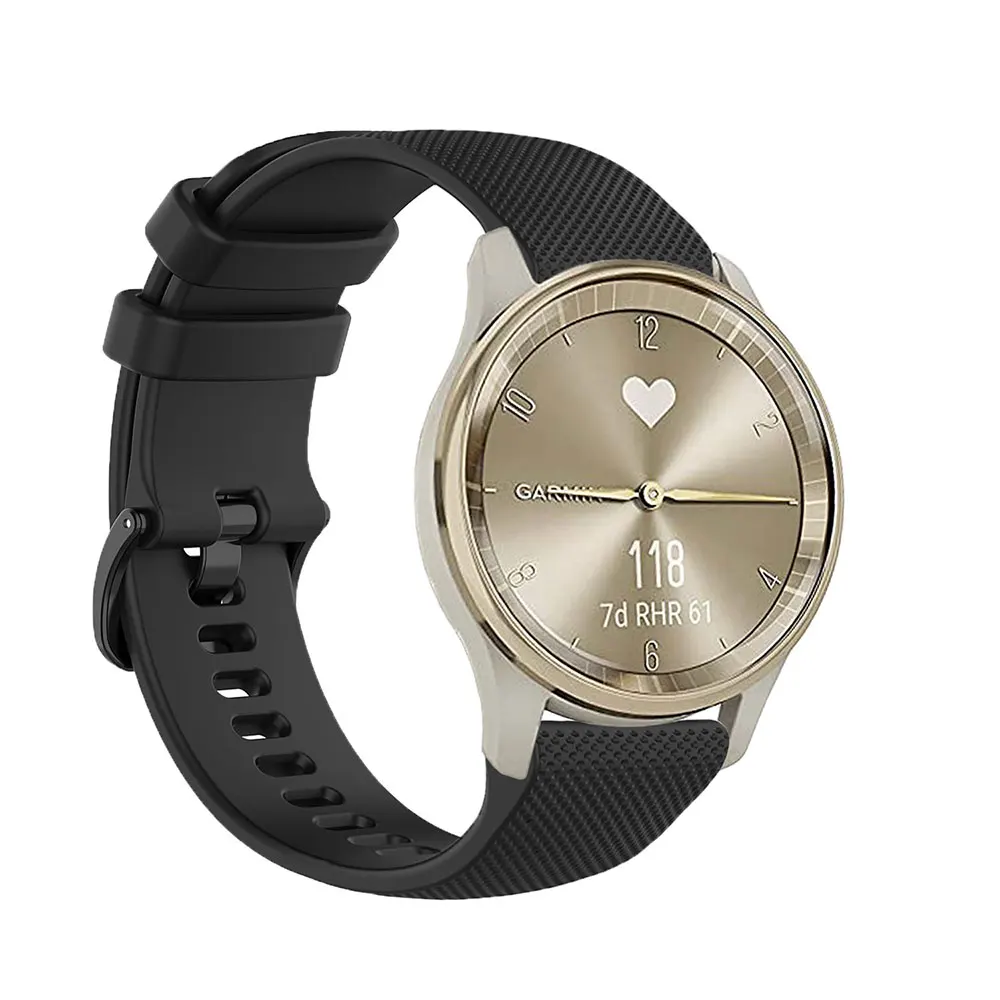20mm Silicone Watch Strap - Premium Wristband Bracelet