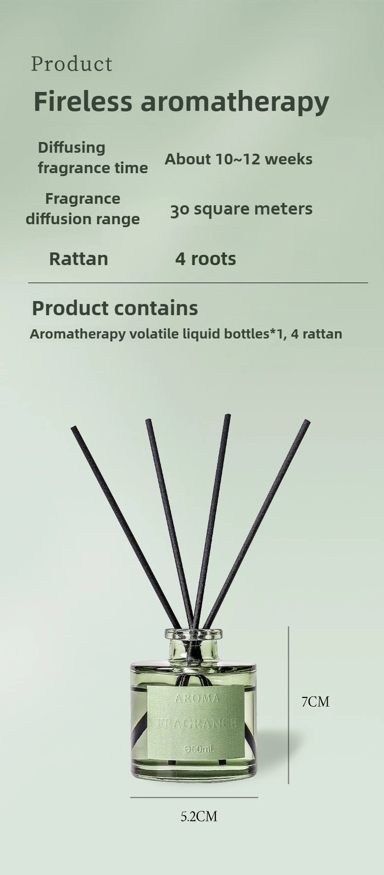 Duft Diffuser Set Für Das Zuhause Mit Stäbchen Und Duftöl_voghion.com