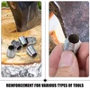 20 Pcs Replacement Wedge For Hammer Ax Wedge Reinforcing Metal Hammer Round Handle Splitting Iron Replacement Tool 2