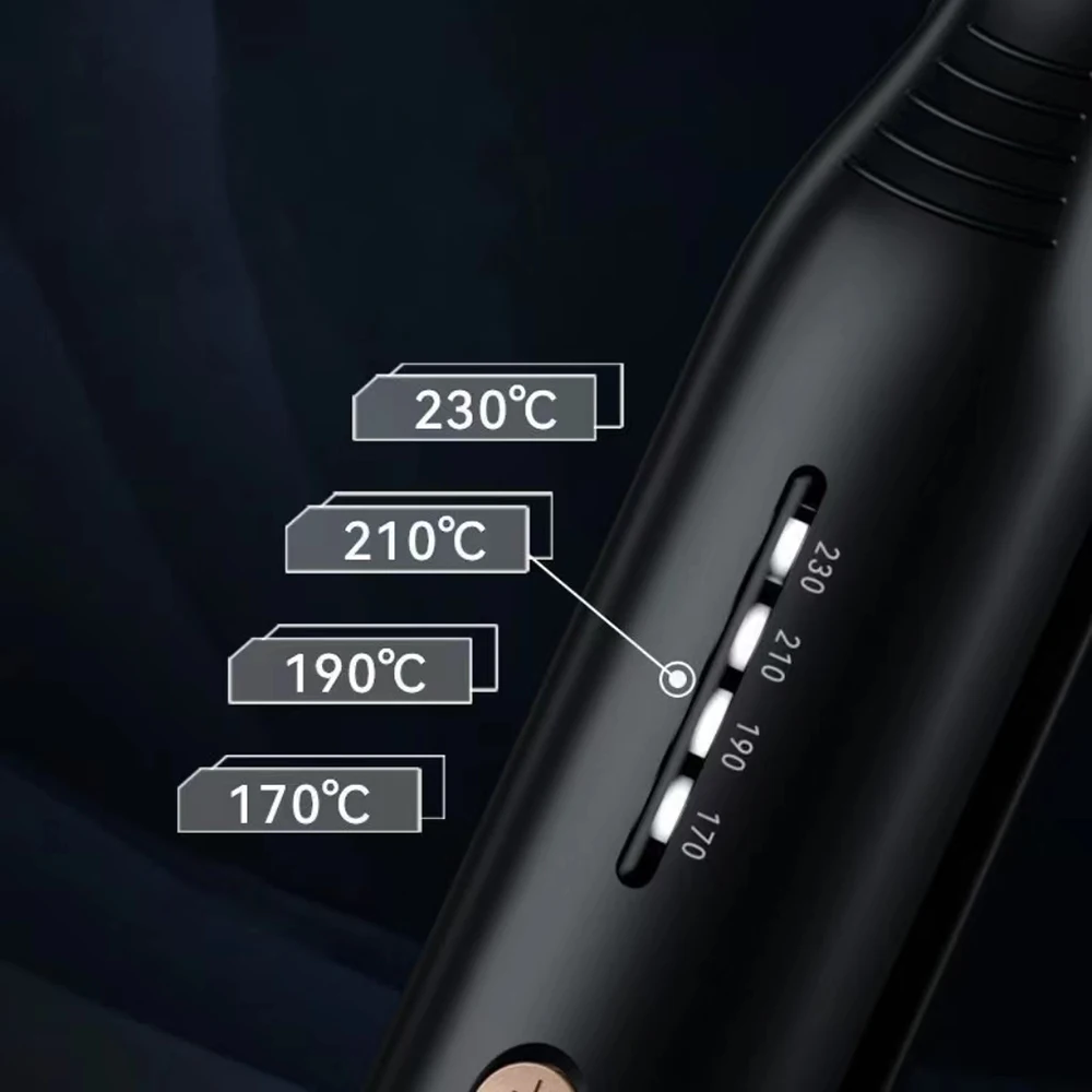 Flat Iron Mini Hair Straightener Hair Curler Fast Heating Beard Straightening Iron Small Flat Iron For Short Hair Straightener 3