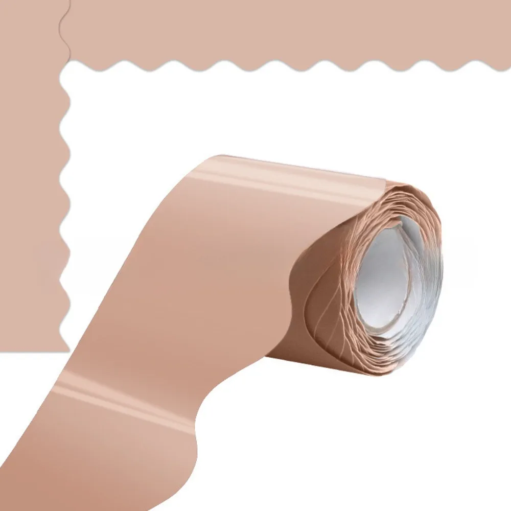 Colorful Wavy Edge Waterproof Decorative Poster Border Stickers