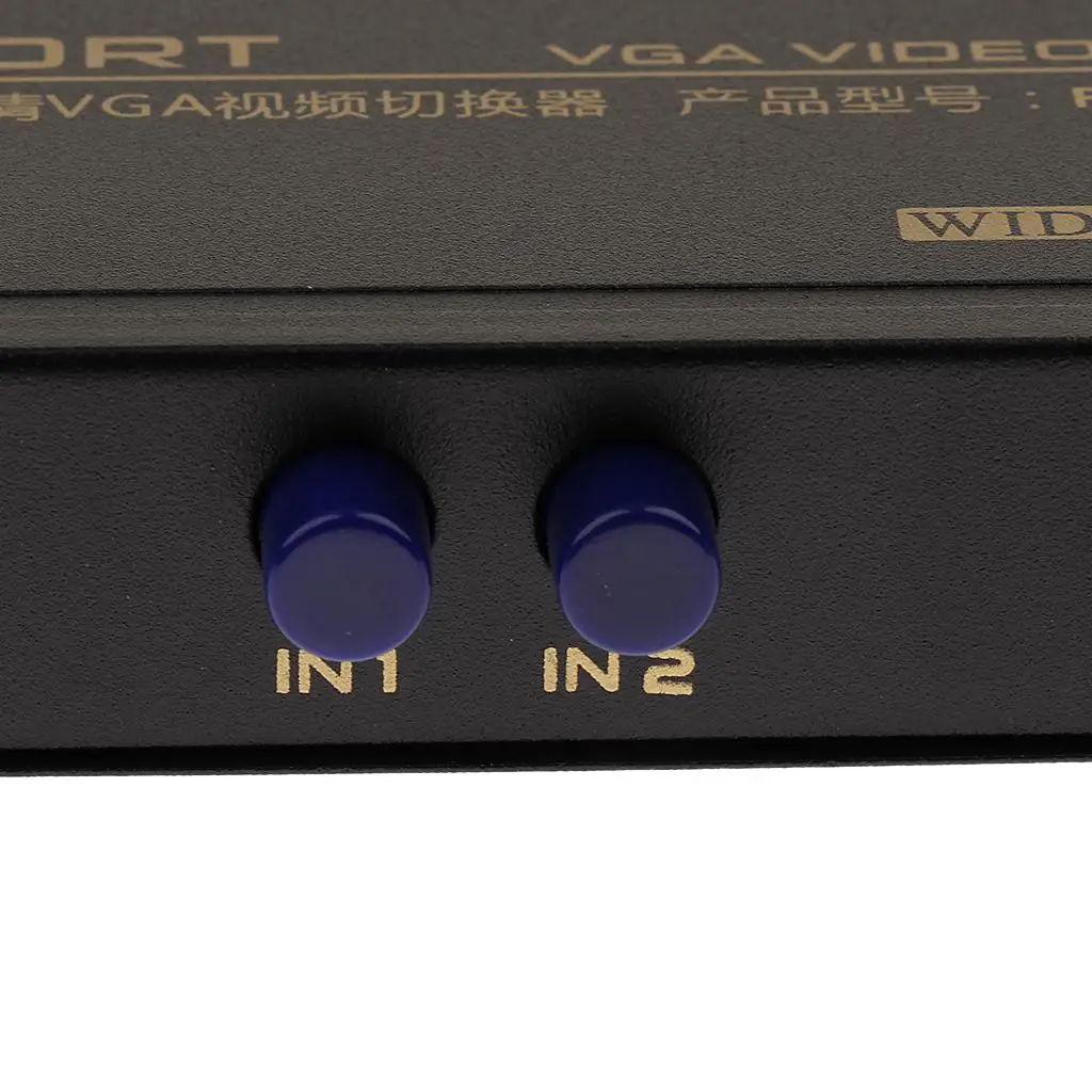 

VGA Swicther Box 2 в 1 с ручной кнопкой переключения 1920x1440 для компьютера