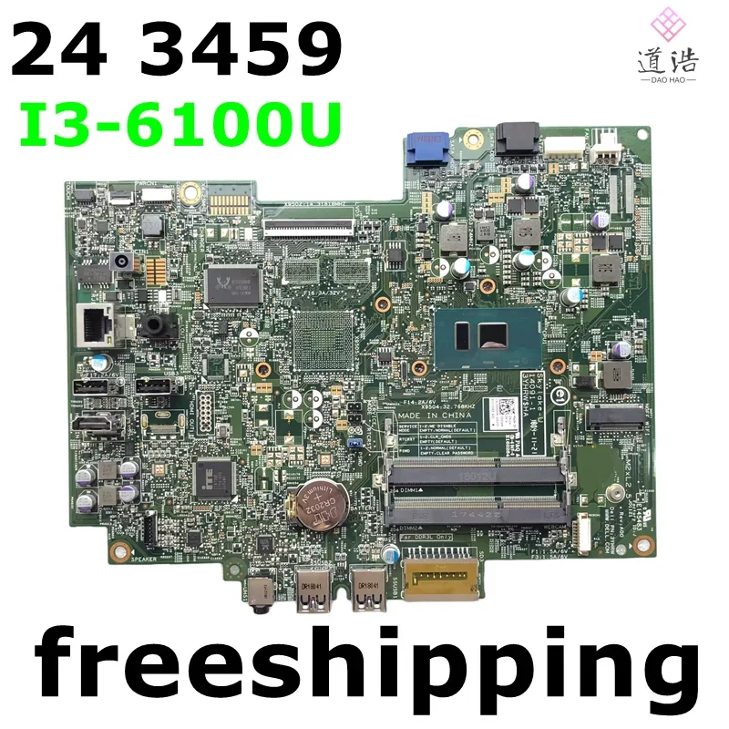 CN-0D90HM For Dell Inspiron 24 3459 AIO Motherboard 14091-1 0D90HM D90HM I3-6100U CPU DDR3L Mainboard 2 S8a65581e62194e33828ea2ba17e88c27k