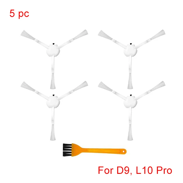 Advanced Spare Parts & Accessories Kit for Robot Vacuum: Main/Side Brushes, Mop, HEPA Filter