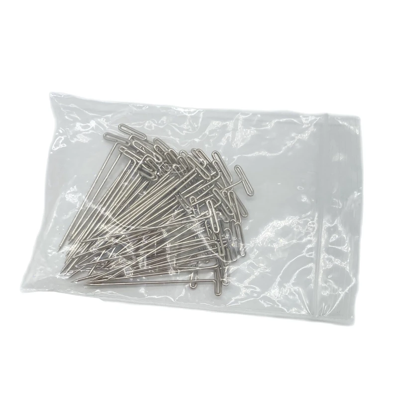 Wig making t pins 50 pcs/Lot 5.5 cm length T shape needle t pins for wig making