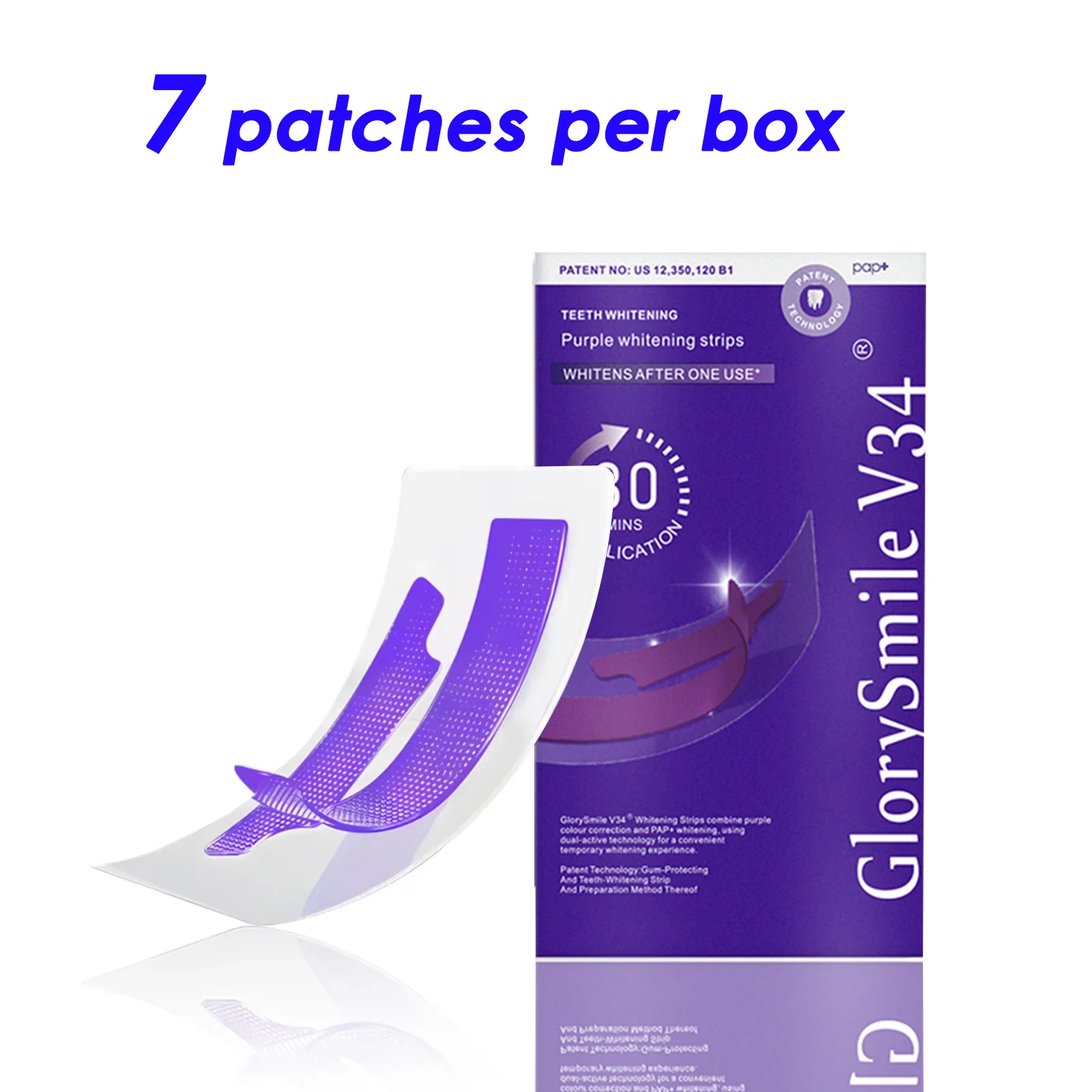 7 patches per box