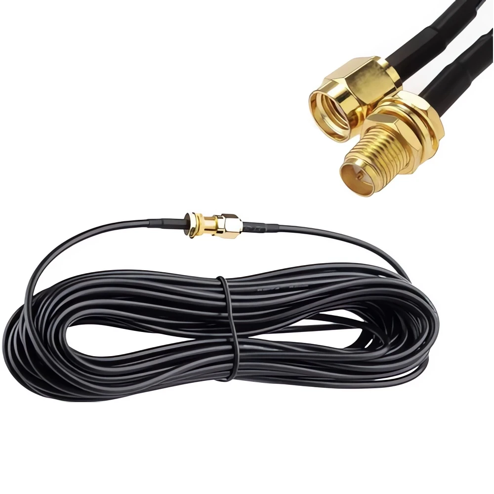 SMA Stecker Auf SMA Buchse Koaxialkabel HF400 – F Produktbild-Vorschau 2