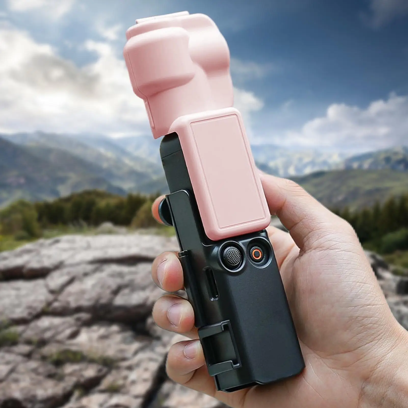 For Osmo Pocket 3 Lens Case Screen Guard Protective Cover Photo Supplies For Telephoto Men Women Sports Climbing Picnic Hiking