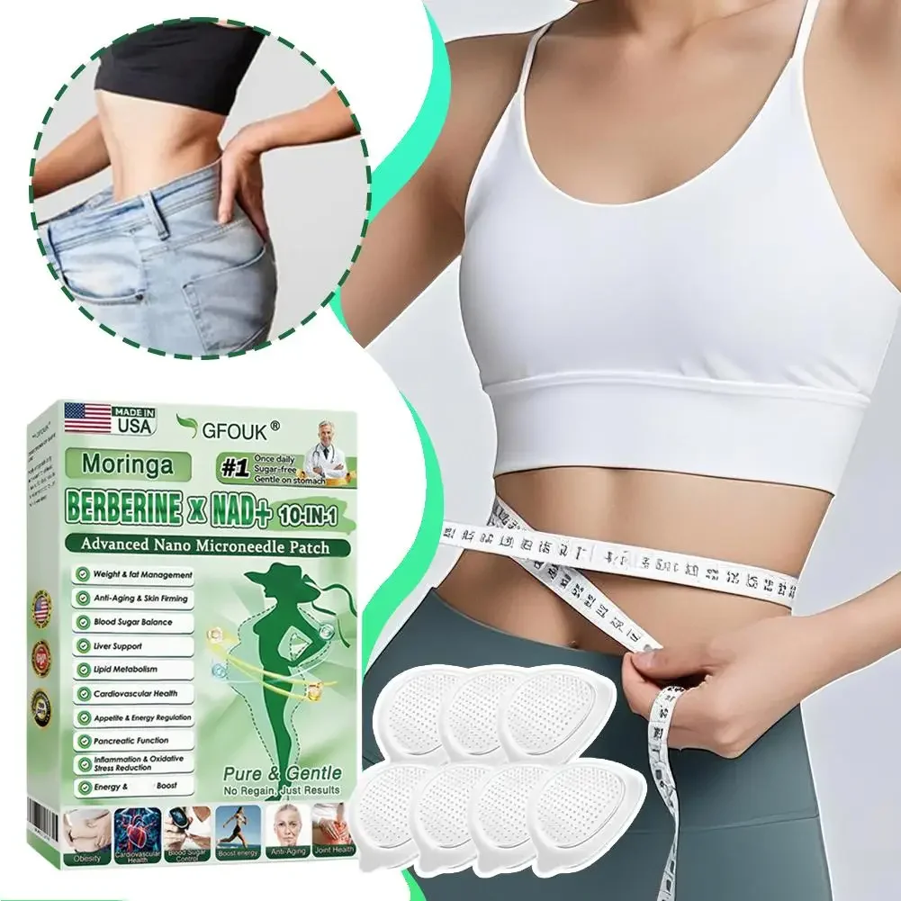 Patch amincissant nano microneedle berberine nad raffermissant corps_voghion.com