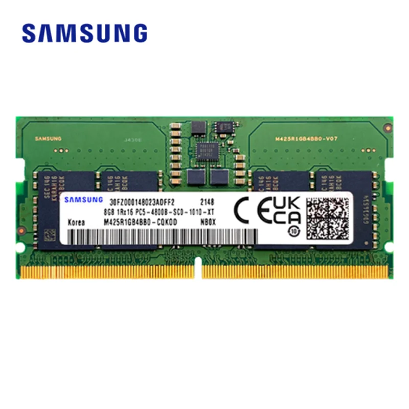 Samsung DDR5 4800MHz 8 Go 16 Go SODIMM PC5-38400 CL40 1.1V SO-DIMM 262-Pin  Ordinateur Portable RAM Mémoire Tech - AliExpress