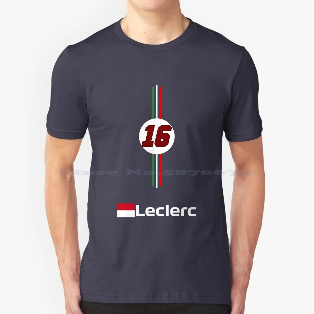 Charles Leclerc #16 T Shirt 100% Cotone Tee Charles Leclerc Monza Charles Leclerc Leclerc Twitch Charles Leclerc Spa Charles