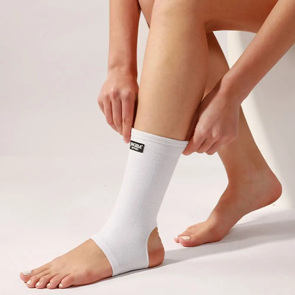 Compression Strap Durable Nylon Ankle Support Black White Khaki M/L/XL Ankle Brace Elastic Achilles Tendon Brace Foot Sprain ankle support ankle straps fitness ankle straps ankle support brace