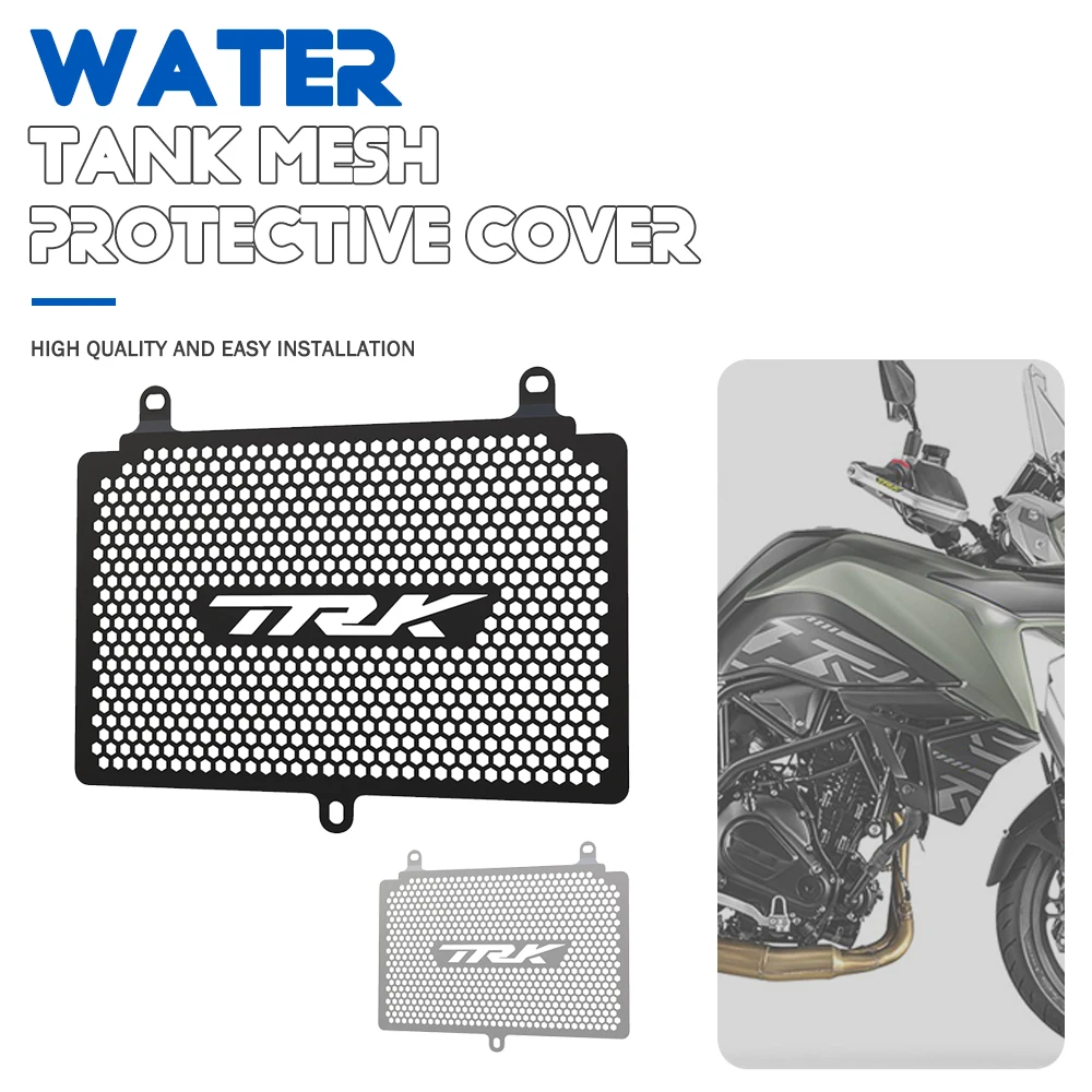 

For BENELLI TRK702 TRK702X Motorcycle Radiator Grill Cover Grille Guard Protection Parts TRK 702 702X 2022 2023 2024 Accessories