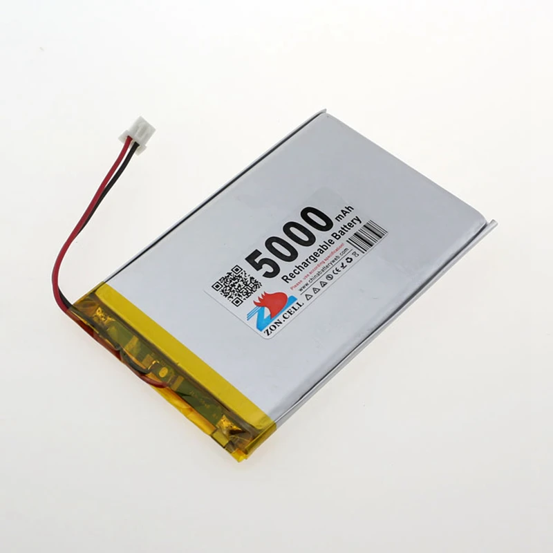 Pacchi batteria al litio polimerica da 3.7V 5000mAh con scheda di protezione della carica