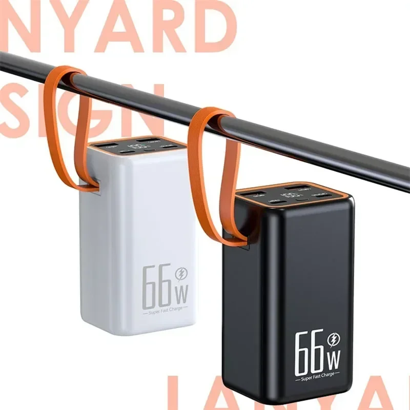 PD20W 20000mAh Power Bank Batteria di ricambio esterna portatile 10000mAh 66W Caricatore super veloce Powerbank per iPhone 13 14 15 Xiaomi - immagine 6