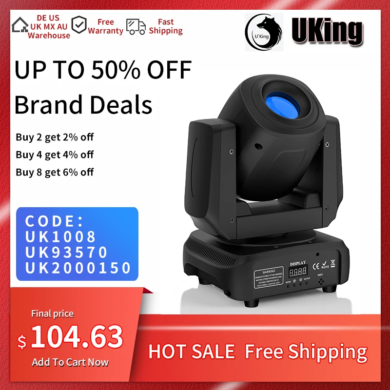 85W Gobo Moving Head Stage Light Rgbw Dmx Led Per Ktv Dj Beam Discoteca Show Party Spot Light