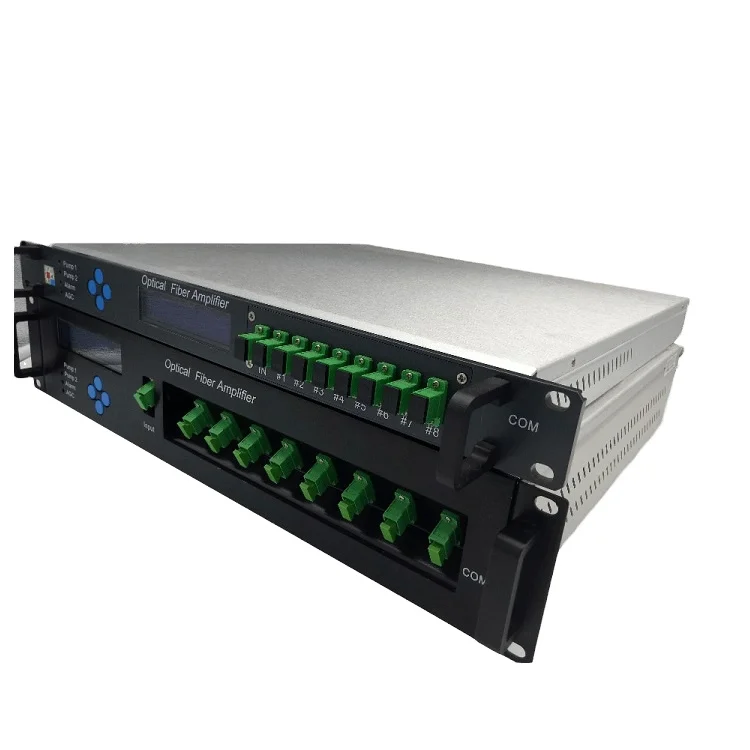 

3 years warranty 16 port edfa 22dbm factory price high power amplifier 1550nm edfa