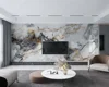 beibehang papel de parede Customized modern TV background, new marble pattern, high-end sense wall sticker living room wallpaper 1
