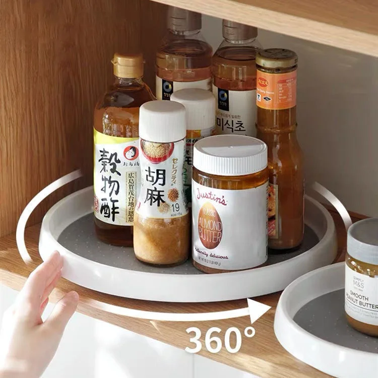 Rotating Storage Organizer 360 Degree Carousel Spice Kitchen