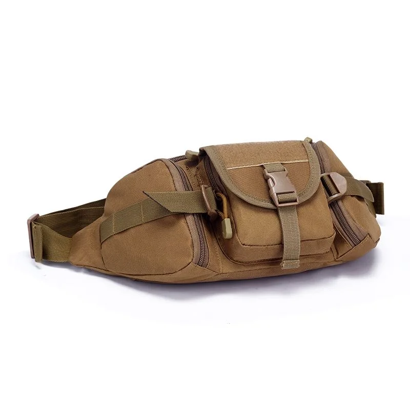 Nylon Tactical Waist Bag for Men Outdoor Hiking