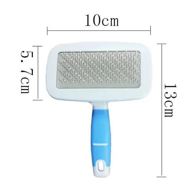 Pet Cat Needle Comb Long Hair Puppy Pet Grooming Brush Bathing Cleaning Comb Dog Kitten Beauty Tool Supplies Golden Retriever 5