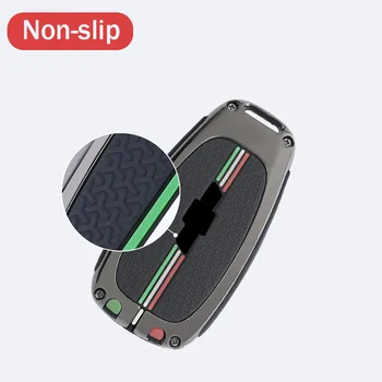 Custodia per chiave intelligente a distanza per Auto in lega di zinco per Chevrolet Cruze Spark Camaro Volt Bolt Trax Malibu Auto Key Shell accessori - Custodia per chiave intelligente a distanza per Auto in lega di zinco per Chevrolet Cruze