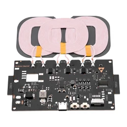 20W 12V QI Fast Charging Wireless Charger Transmitter Module, Universal 9 - 32V Charging Solution (Type - C interface)