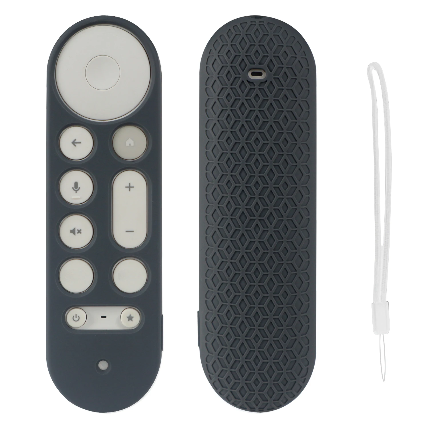 Silicone Remote Controller Cases Protective Covers For Google TV Streamer 4K TV for Google GY3LE Remote Controll