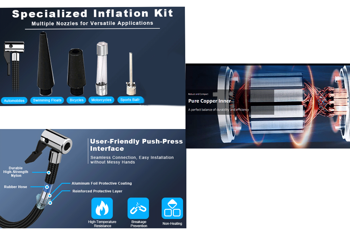 Animerad demonstration av luftpumpen i bruk