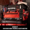 Zippered Tool Bag, 31 Pocket Organizer, Heavy Duty Tool Tote (CMST17622) 4