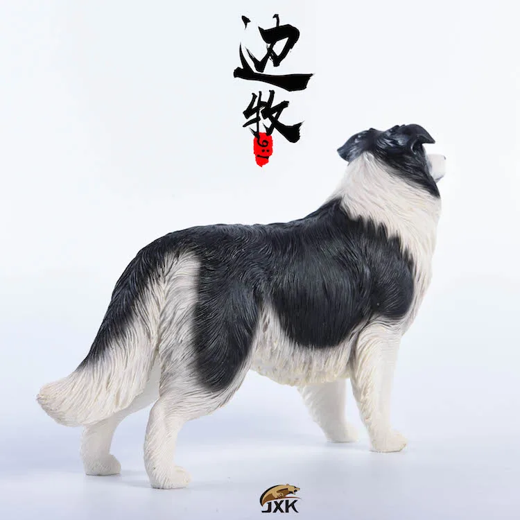 Aydinids Dog Figurine Collie Dog Figurine Figures Realistic Pet Dog Figures  Simulated Dog for Christmas Birthday Gift Party Decoration, Collie