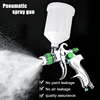 Professional HVLP Paint Spray Gun Set 1.4/1.7/2.0mm Nozzle Gravity Pneumatic Air Paint Spay Guns Cars Painting Tools 3