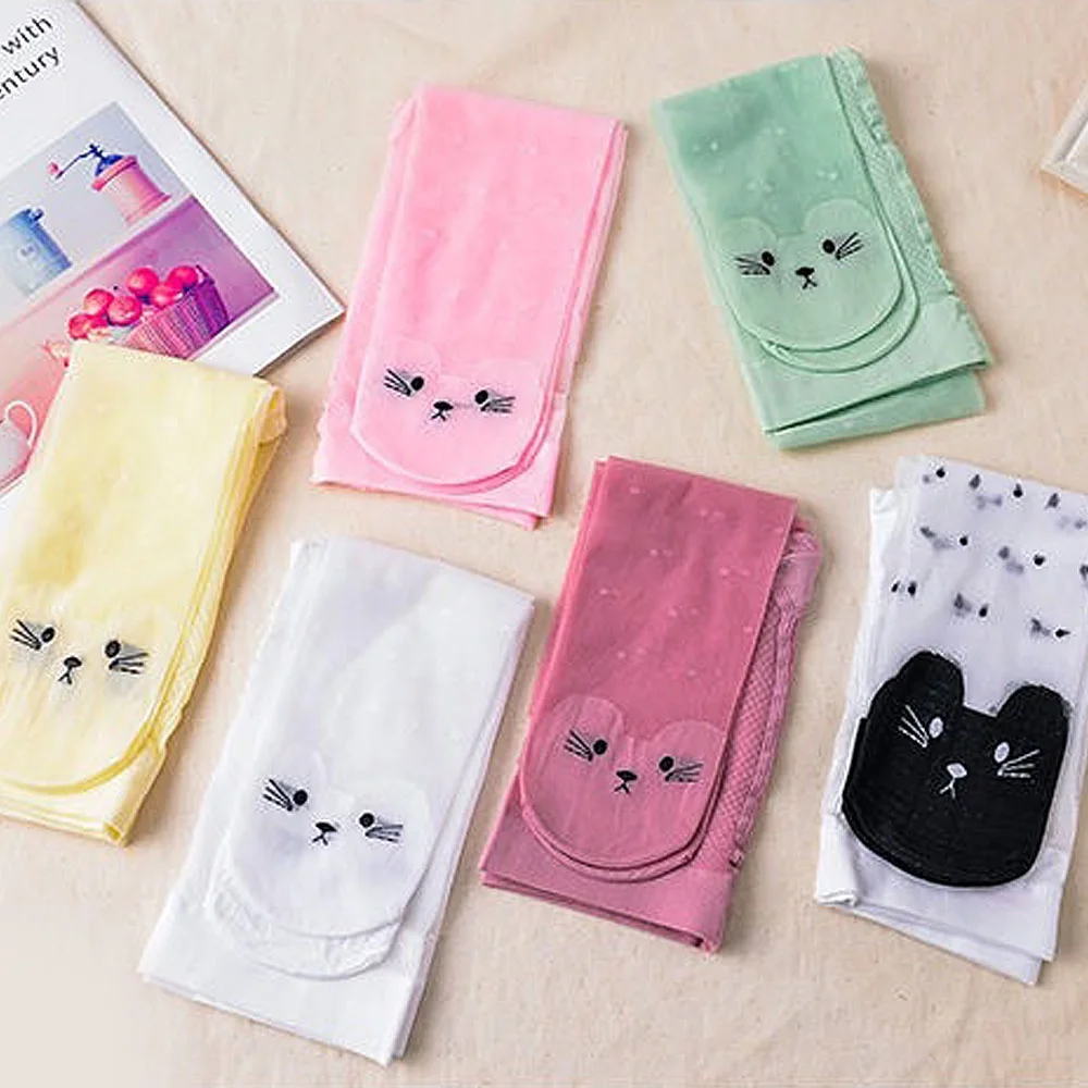 Summer Mesh Thin Love Girls Baby Anti-pilling Pantyhose Children Sunscreen Beauty Skin Color Infant Kids Tights