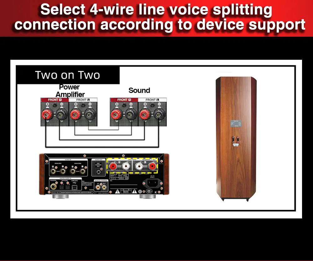 XSSH Audio High-End Audiophiler Lautsprecherkabel 8-adrig Flexibles Flachkabel Kupferbeschichtet Reines Silberdraht Verbesserte Klangqualität – Detail 15