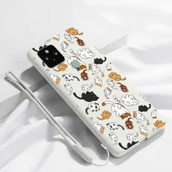 Lively Kitty Bracelet Silicone Phone Case Cover - Pixle 8 Pro (White)