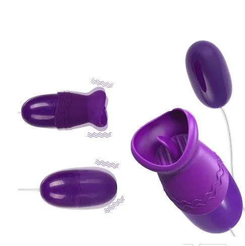 Tongue Licking Sucking Vibrator Sex Toy for Women Clitoris Stimulator Blowjob Oral Nipple Anal Vagina Adults Shop Masturbators