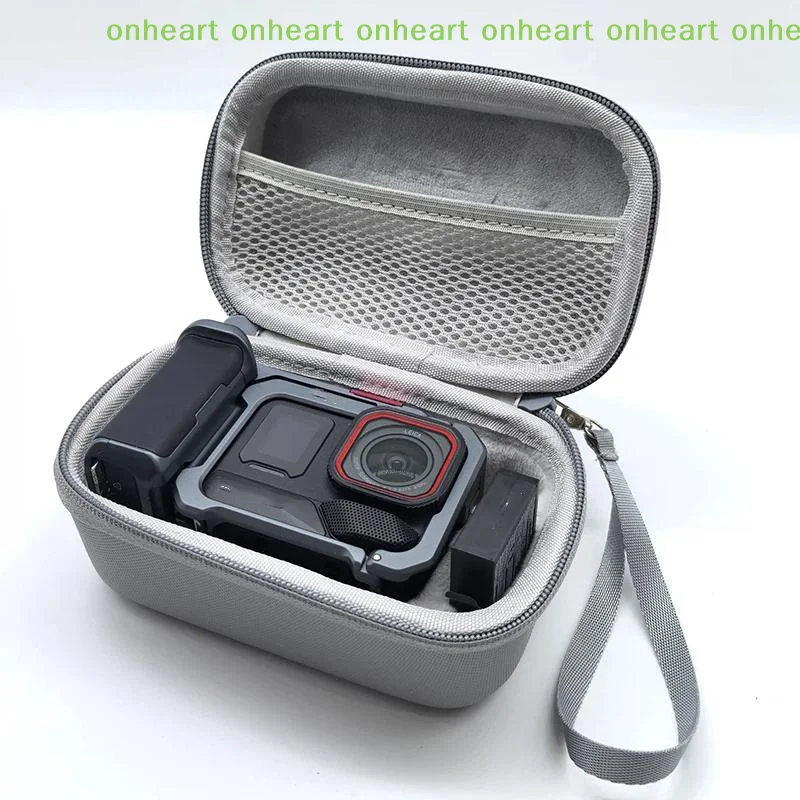인스타360 에이스 프로 2 보호용 스토리지 케이스 방수 및 충격 방지, 배터리 정리함 포함, 아웃도어 활동용