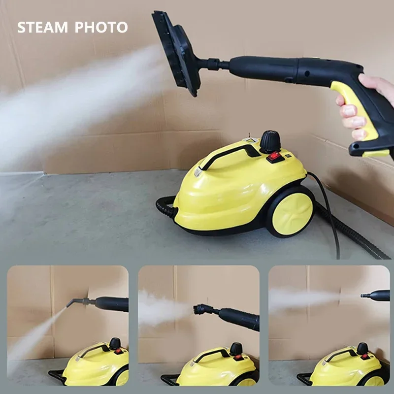 Multi-function Steam Cleaner 2000W High Temperature Sterilization Disinfection Car Interior Steam Cleaner For Kitchen Floor Car