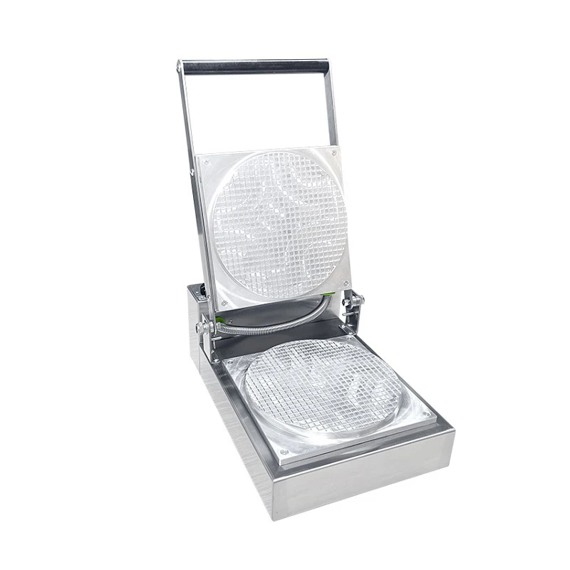 Commercial Manual Version Of Egg Cone Machine Street Snack Equipment Stainless Steel Body Non-Stick Pan Coating