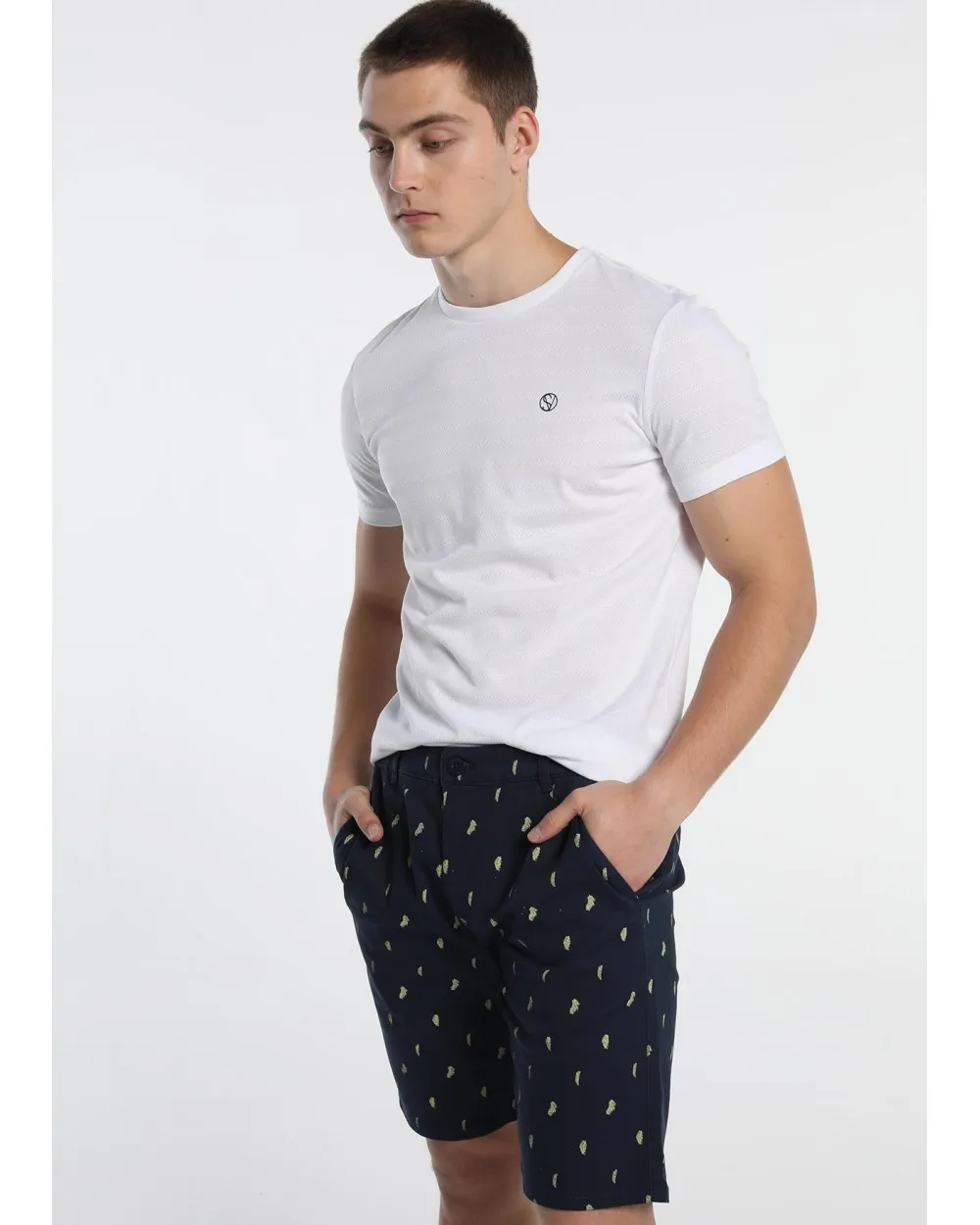 Sei Valvole-Bermuda Boy-Regular Fit Shooting-Medium-Sf