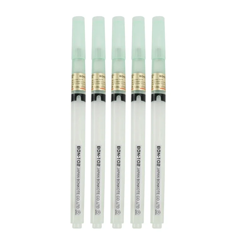 

5pcs/lot BONKOTE 102 Flux Pen Soldering Rosin Solder Paste Tool Applicator Brush Head No Clean For Bga Soldering