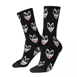 The Demon Kiss Band Gene Simmons Socks Men Women Funny Happy Socks Novelty Spring Summer Autumn Winter Stockings Gifts
